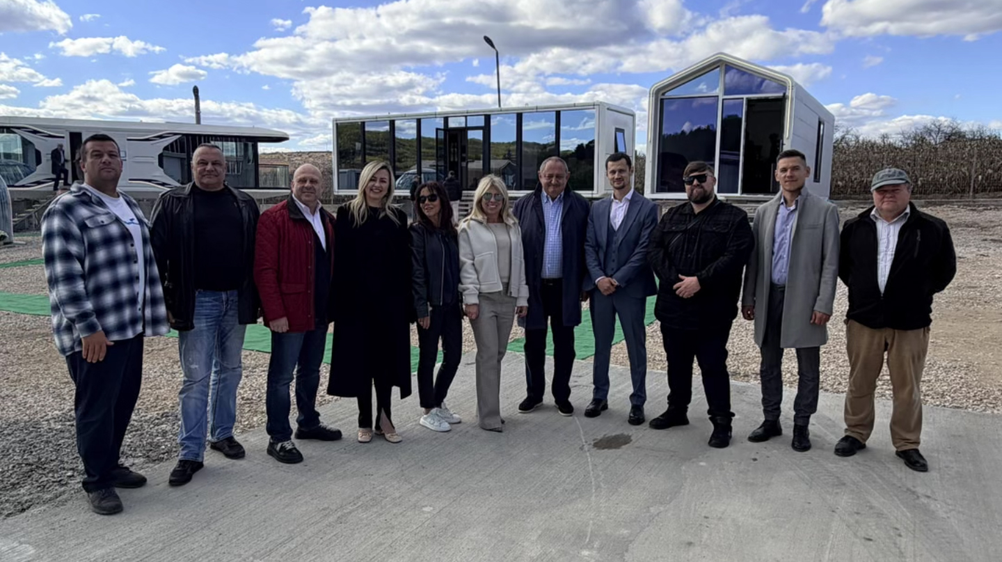 First capsule house showroom opened in Moldova – Germany next.